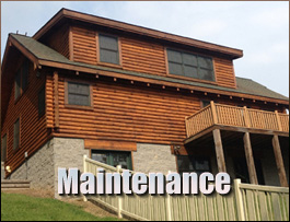  Powhatan County, Virginia Log Home Maintenance